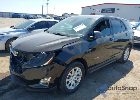 2018 Chevrolet Equinox Ls из США, поврежденный, VIN 2GNAXHEV3J6302871